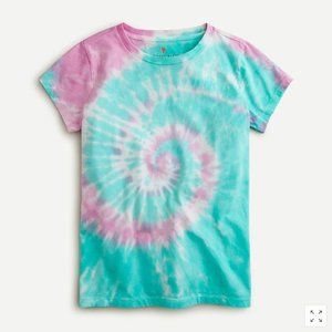J. Crew Crewcuts Girls Tie-Dyed T-Shirt NWT